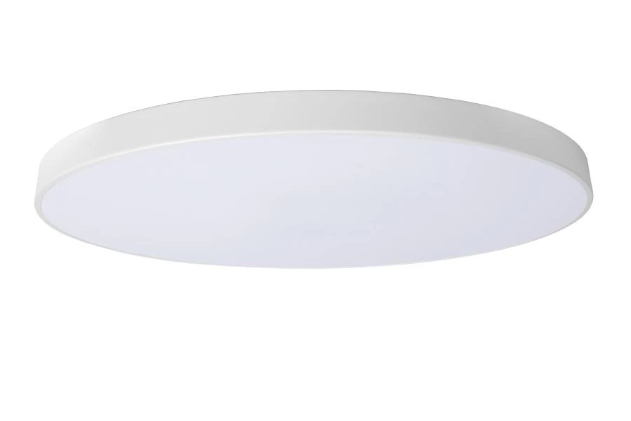 Lucide UNAR - Plafonnière - Ø 80 cm - LED Dimb. - 1x80W 2700K - 3 StepDim - Wit - uit